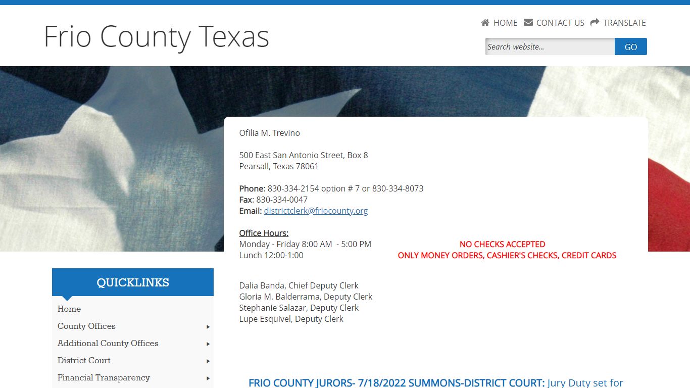 Frio County, Texas